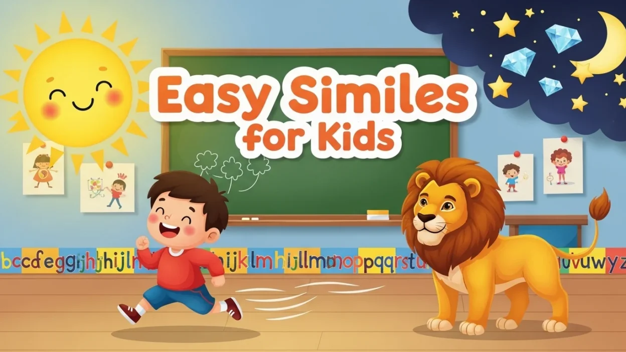 36+ Easy Similes for Kids 2026