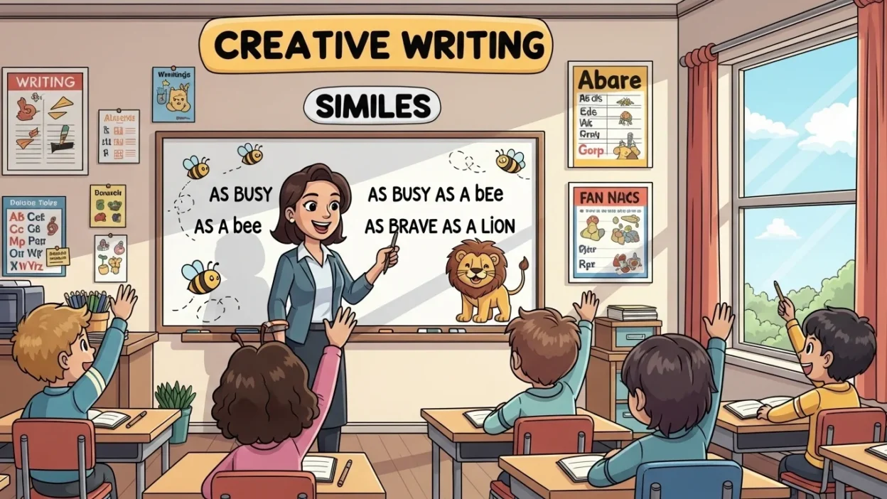 36+ Similes for 5th Graders 2026