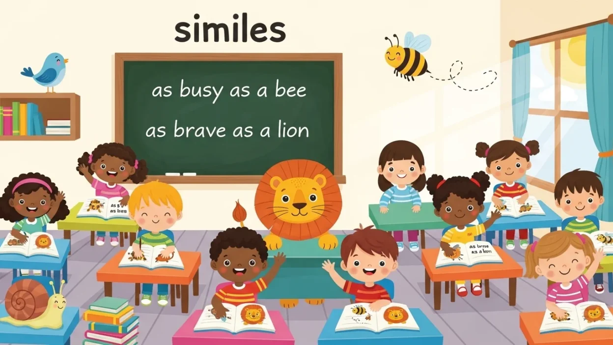 36+ Similes for Kids Worksheet 2026