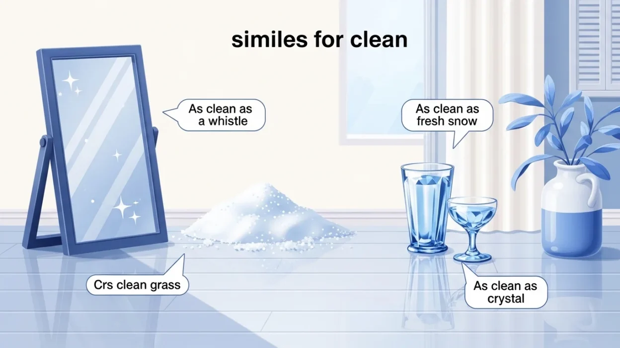 Similes for Clean