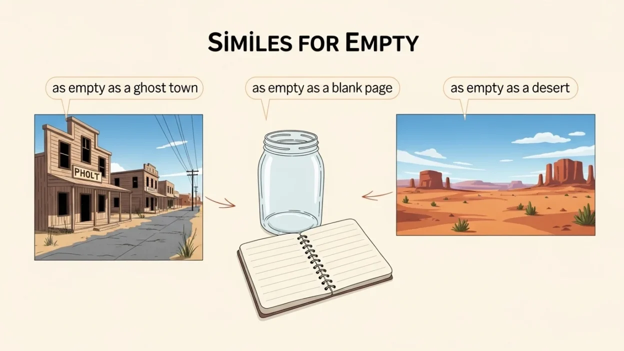 Similes for Empty