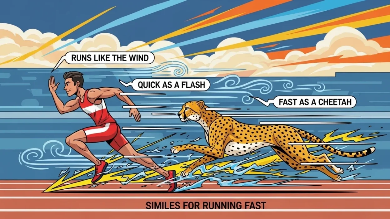 Similes for Running Fast