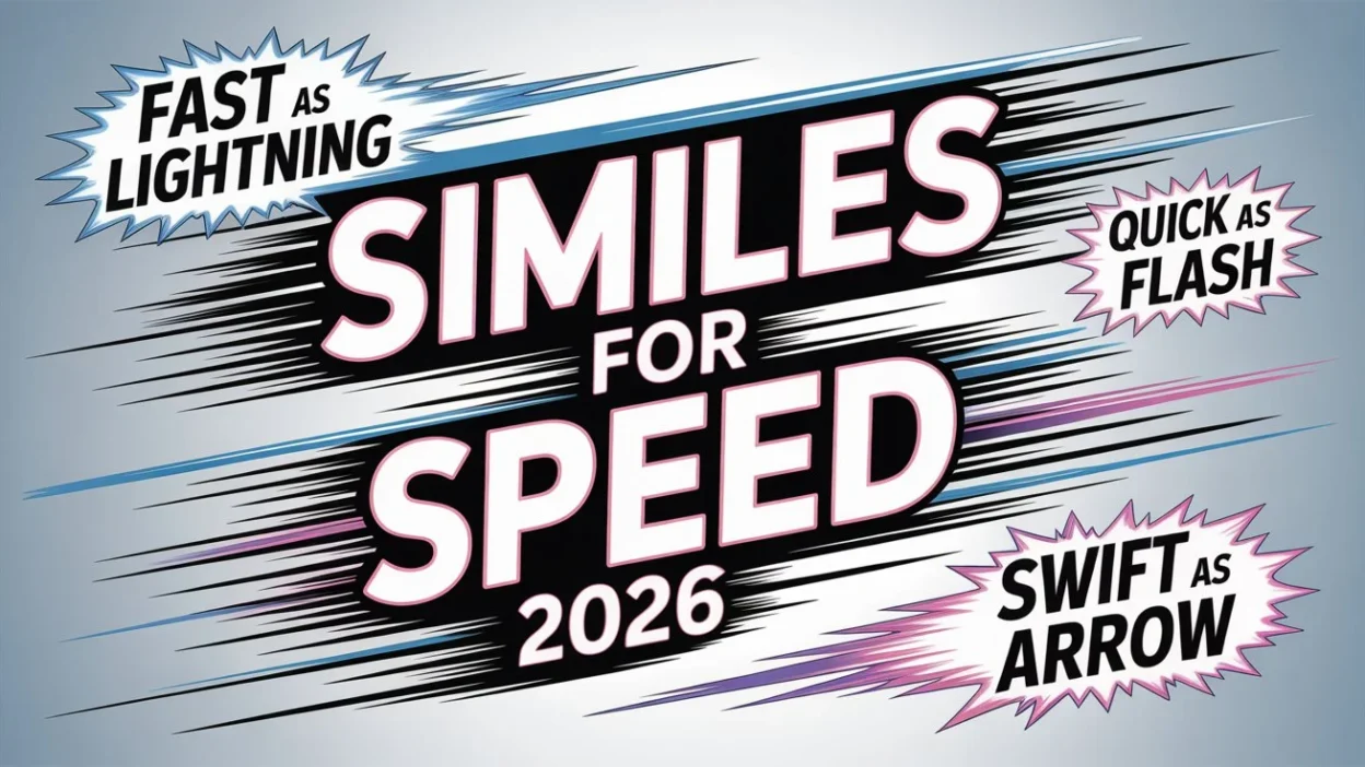 Similes for Speed