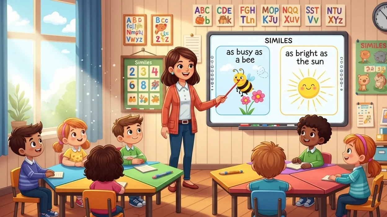 Example of Similes for Kids