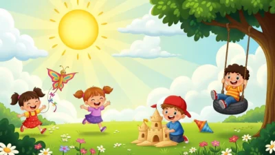 Poem with Similes for Kids