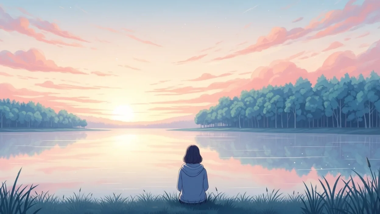 Similes for Peaceful