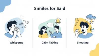 Similes for Said