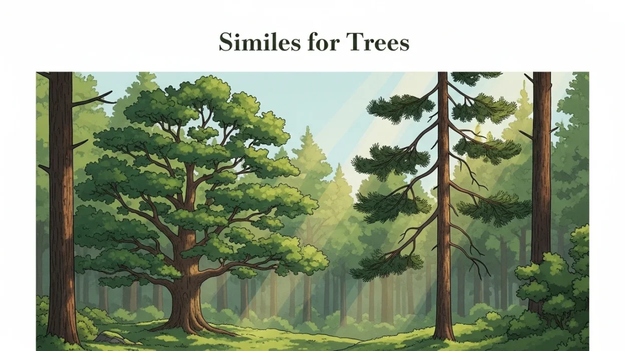 Similes for Trees
