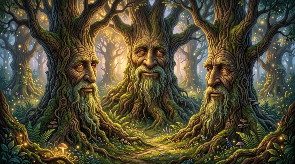 Trees are as wise as old storytellers