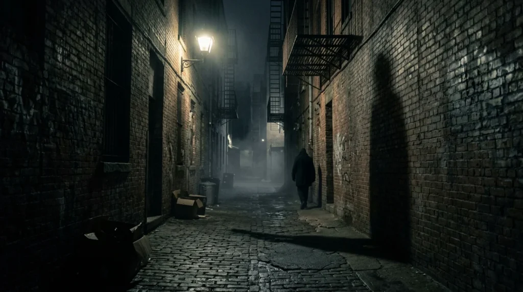 As scary as a falling shadow