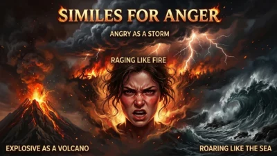 Similes for Angry