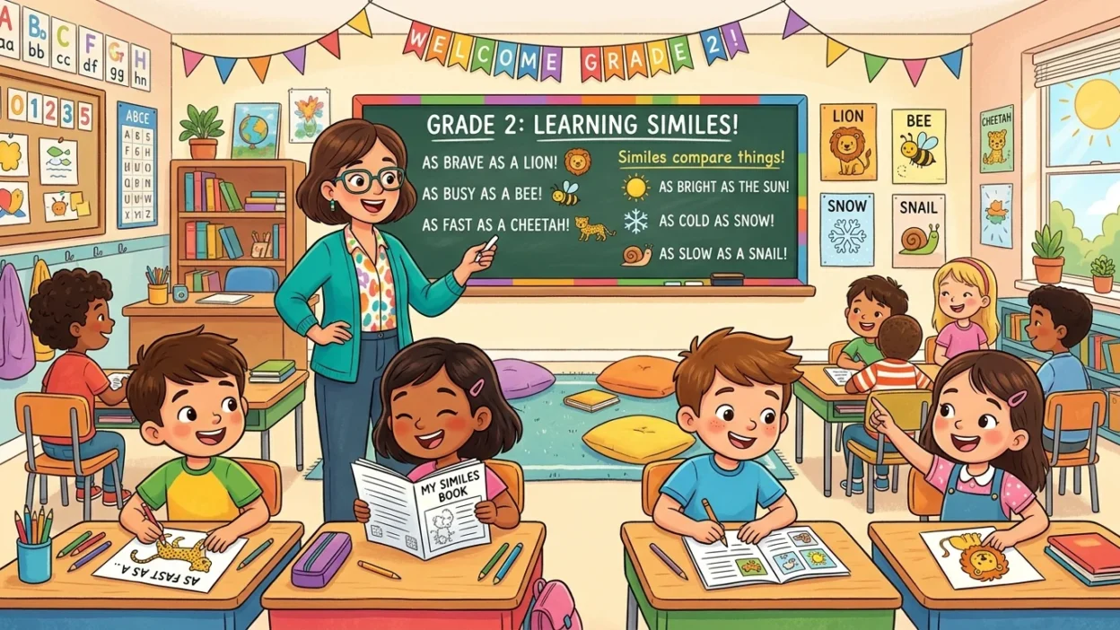 Similes for Grade 2