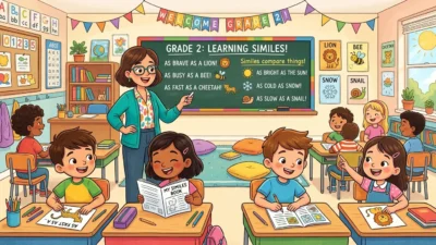 Similes for Grade 2