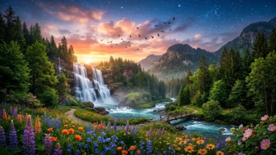 Similes for Nature