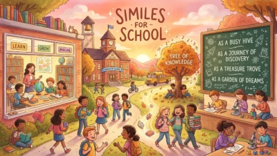 Similes for School