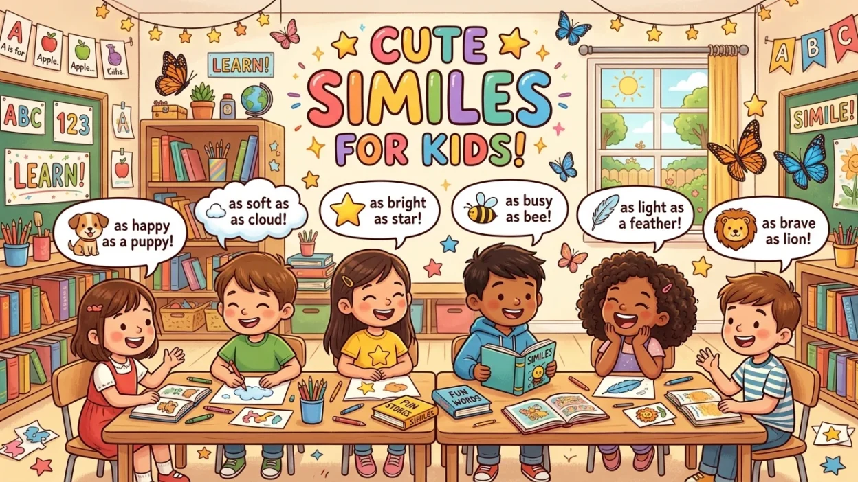 Cute Similes for Kids
