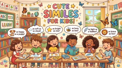 Cute Similes for Kids