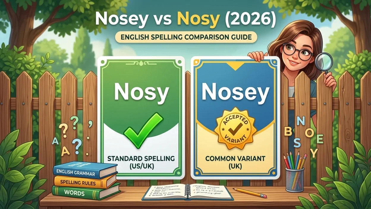 Nosey vs Nosy