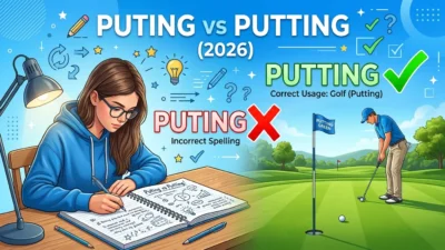 Puting vs Putting