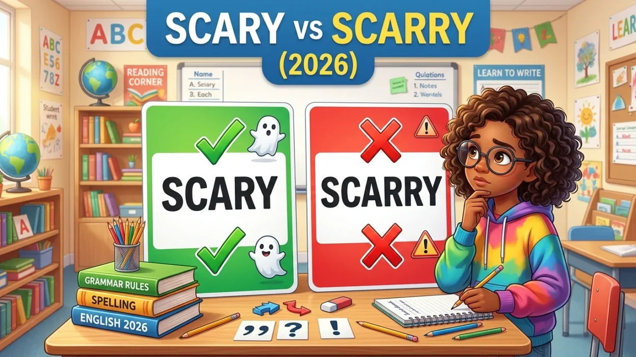 Scary vs Scarry