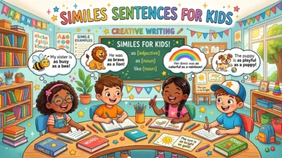 Similes Sentences for Kids