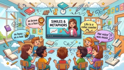 Similes and Metaphors Video for 4th Grade