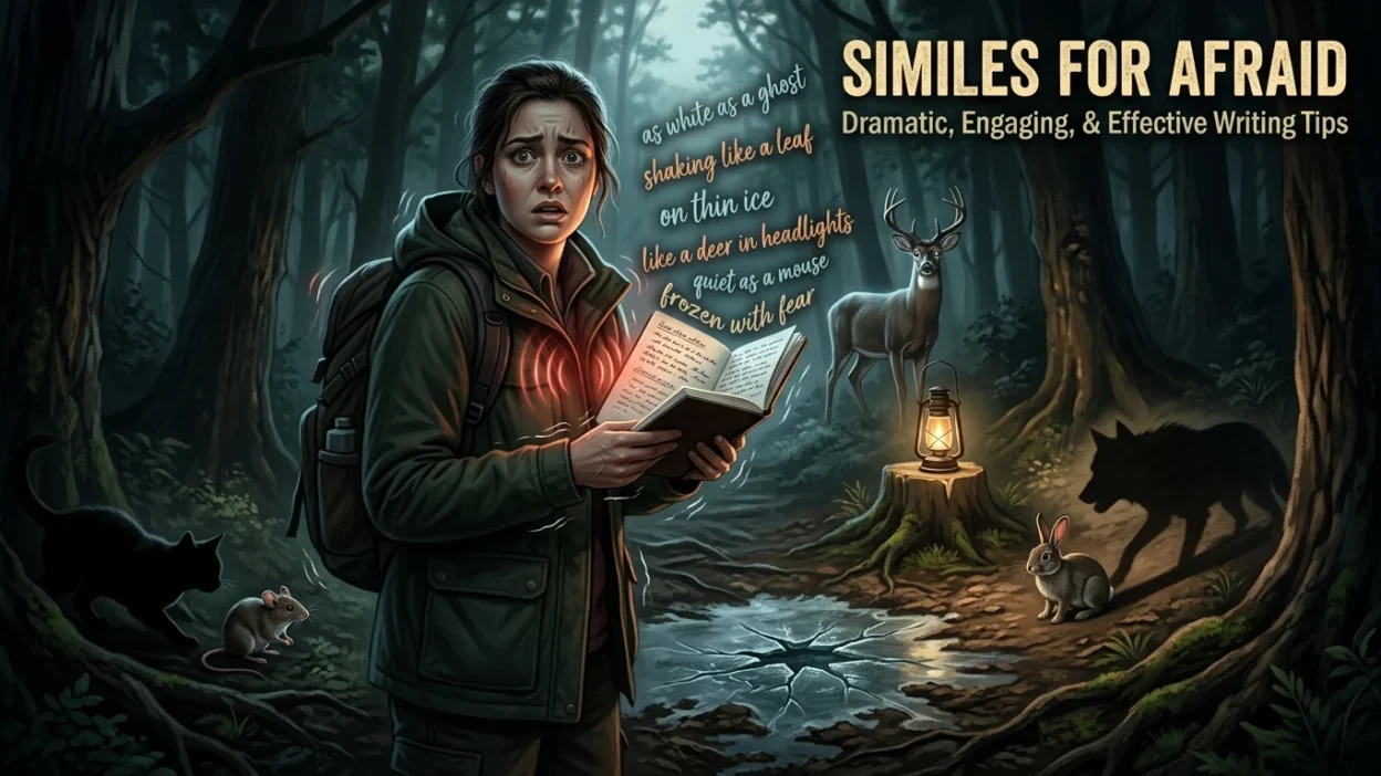 Similes for Afraid