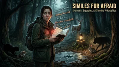 Similes for Afraid