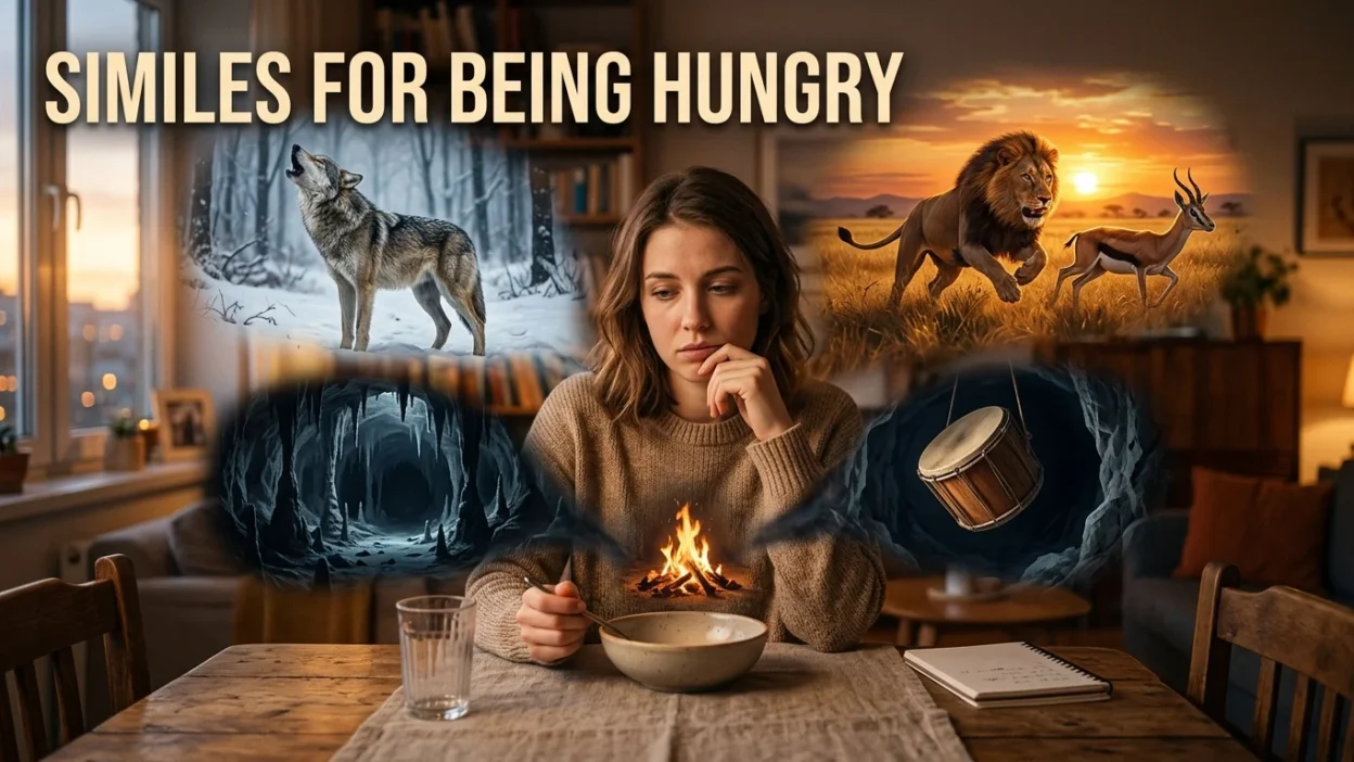 Similes for Being Hungry