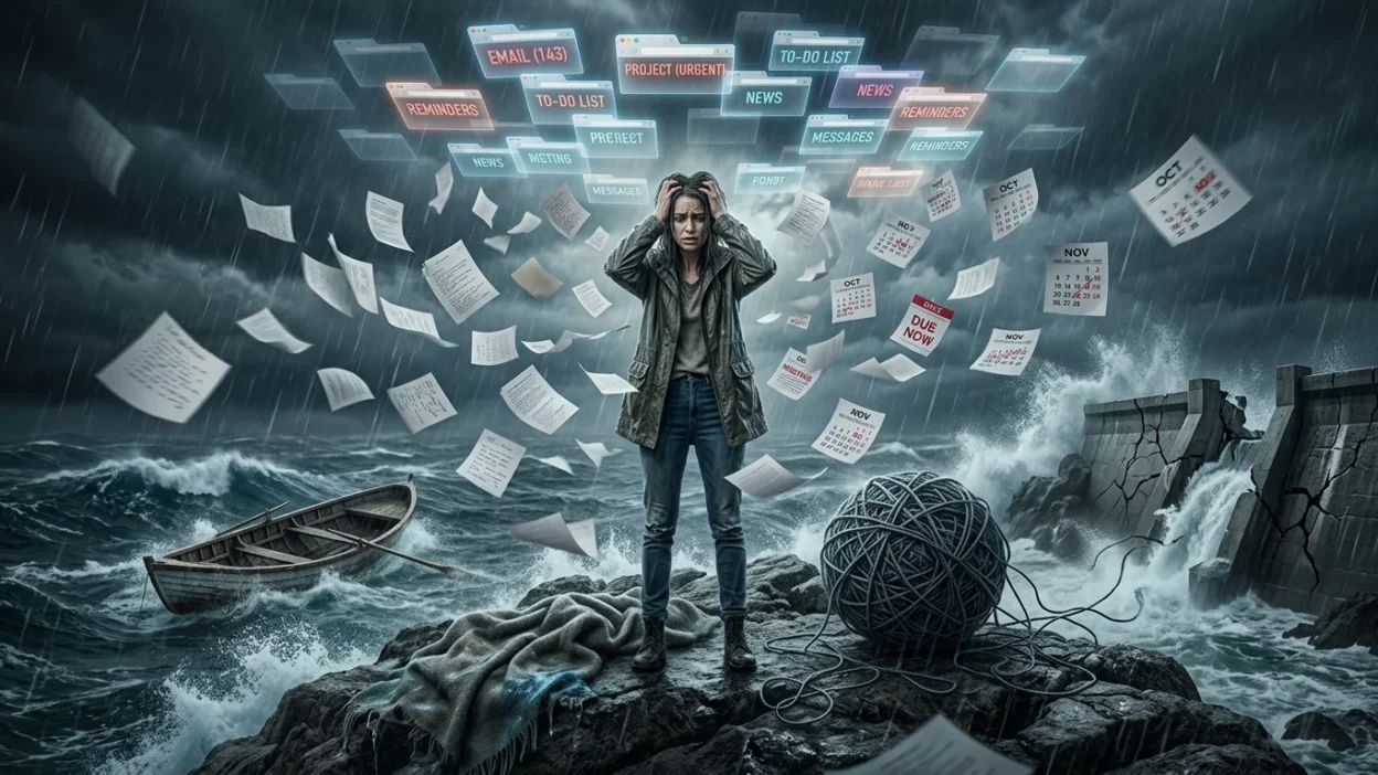 Similes for Overwhelmed